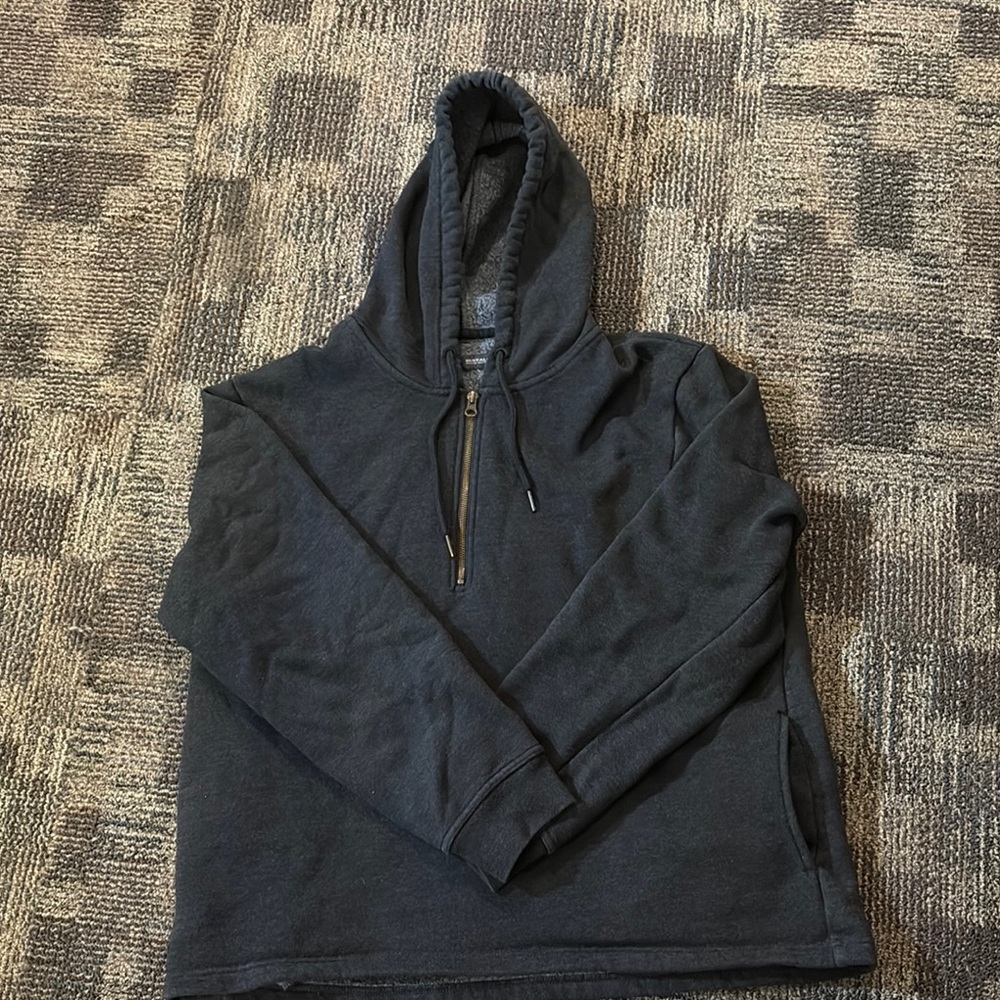 Buffalo David Bitton Charcoal Hoodie